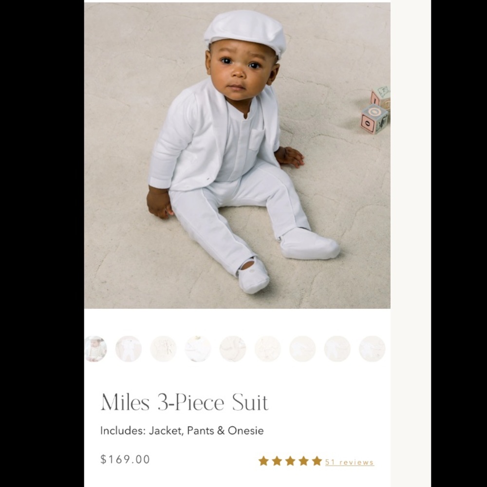 Baby Boys Christening Outfit